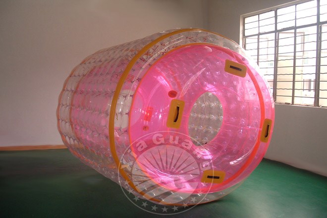 耀州粉色水上滚筒